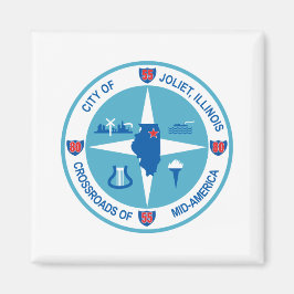 Imán Bandera de Joliet (Illinois)