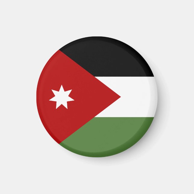 Imán Bandera de Jordania (Frente)