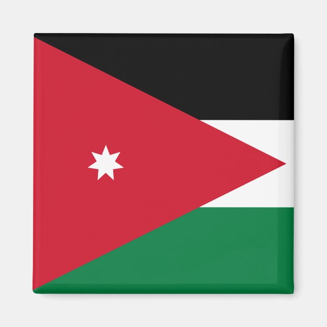 Imán Bandera de Jordania (Frente)