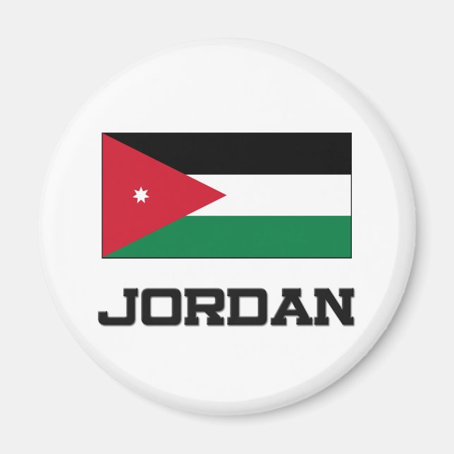 Imán Bandera de Jordania (Frente)