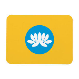 Imán Bandera de Kalmukia