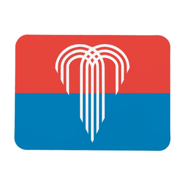 Imán Bandera de Kansas City (Missouri) (Horizontal)