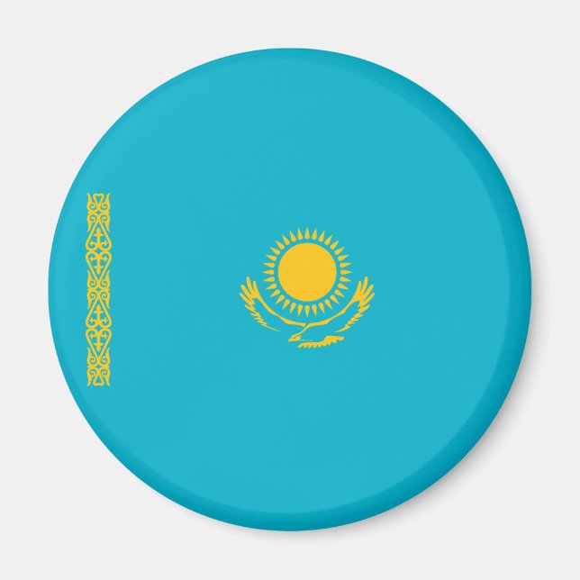 Imán Bandera de Kazajistán (Frente)