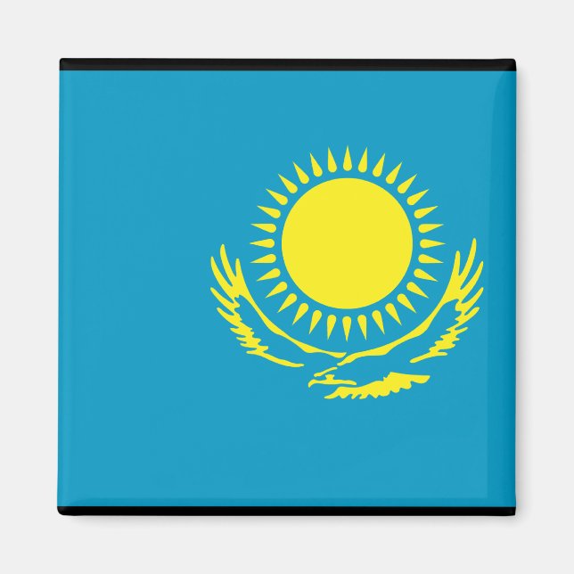 Imán Bandera de Kazajistán (Frente)