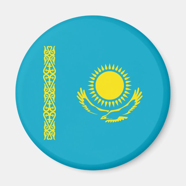 Imán Bandera de Kazajistán (Frente)