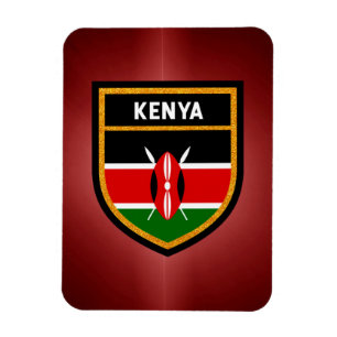 Imán Bandera de Kenia