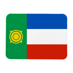 Imán Bandera de Khakasia
