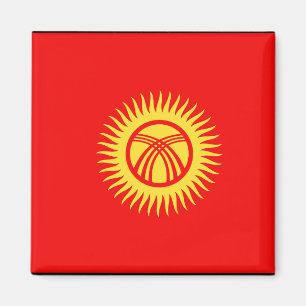 Imán Bandera de Kirguistán