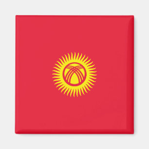 Imán Bandera de Kirguistán