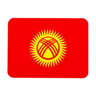 Imán Bandera de Kirguistán