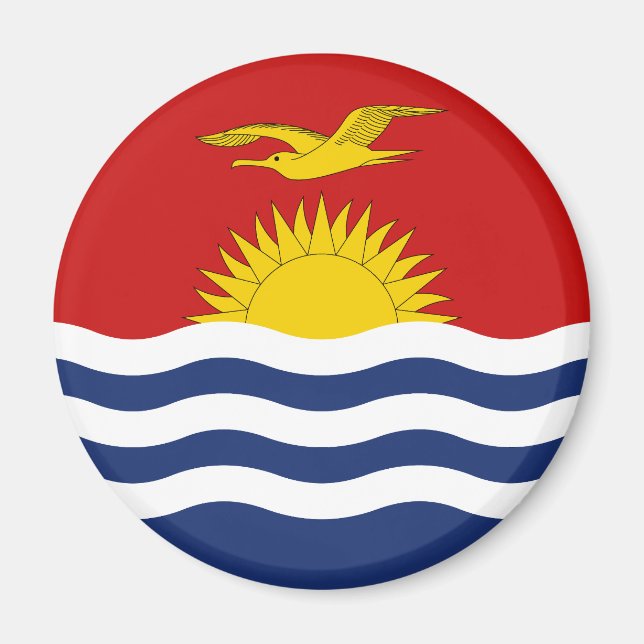 Imán Bandera de Kiribati (Frente)