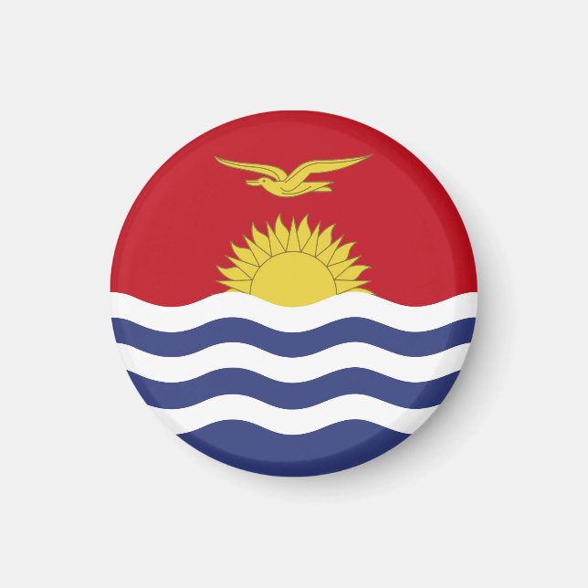 Imán Bandera de Kiribati (Frente)