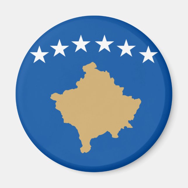 Imán Bandera de Kosovo (Frente)