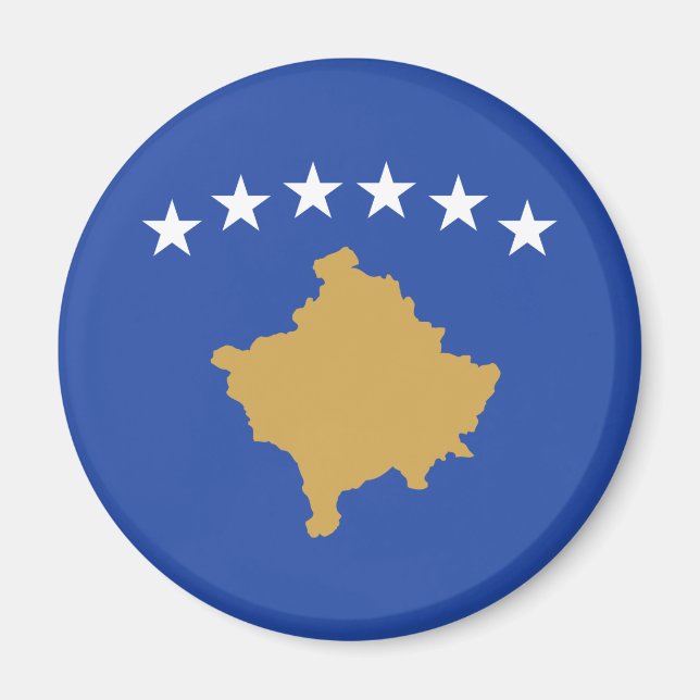 Imán Bandera de Kosovo (Frente)