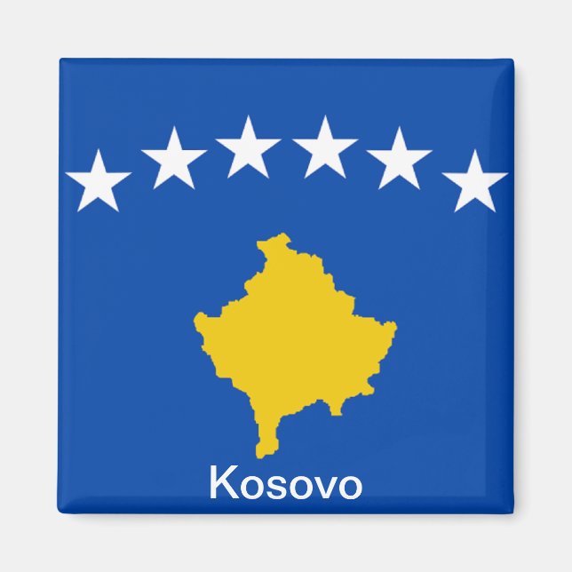 Imán Bandera de Kosovo (Frente)