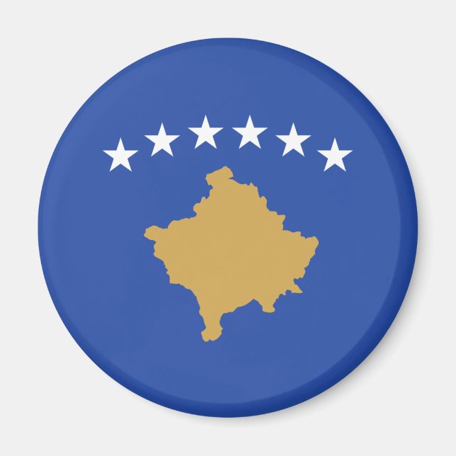 Imán Bandera de Kosovo (Frente)