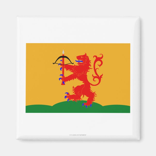 Imán Bandera de Kronobergs län (Frente)
