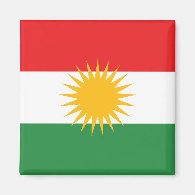Imán Bandera de Kurdistán (Frente)