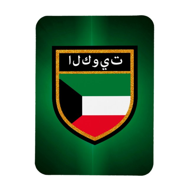 Imán Bandera de Kuwait (Vertical)
