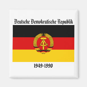 Imán Bandera de la Alemania Oriental