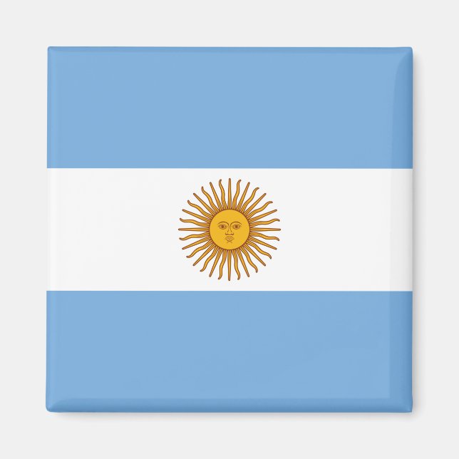 Imán Bandera de la Argentina (Frente)