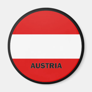 Imán Bandera de la calidad de Austria Roundel