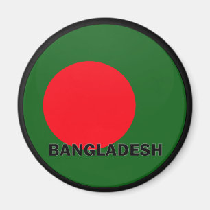 Imán Bandera de la calidad de Bangladesh Roundel