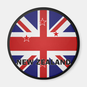 Imán Bandera de la calidad de Nueva Zelanda Roundel