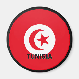 Imán Bandera de la calidad de Túnez Roundel