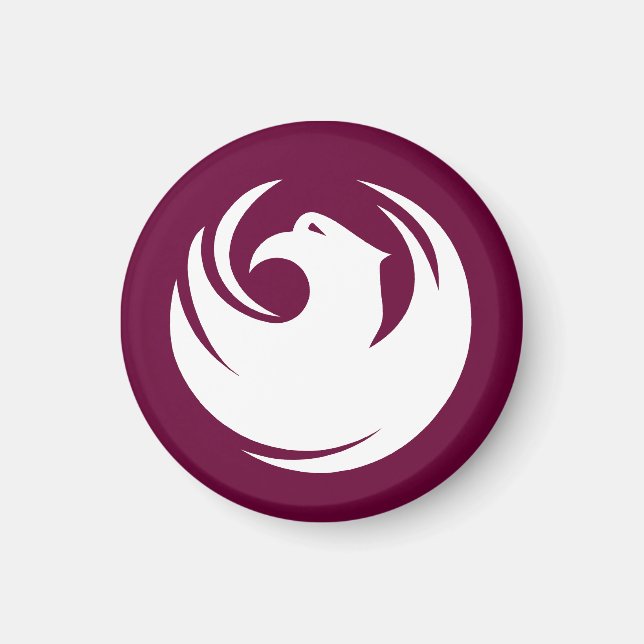 Imán Bandera de la ciudad de Phoenix, Arizona (Frente)