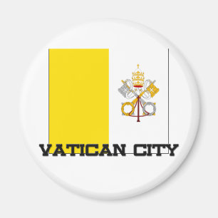Imán Bandera de la Ciudad del Vaticano