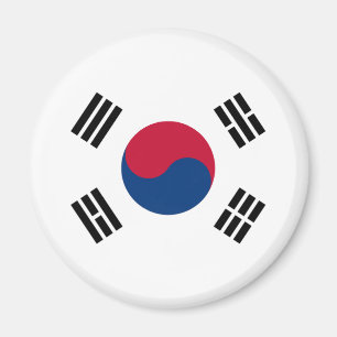 Imán Bandera de la Corea del Sur