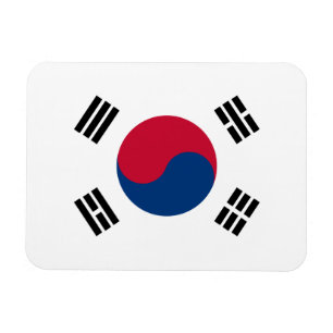 Imán Bandera de la Corea del Sur
