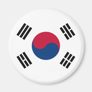 Imán Bandera de la Corea del Sur