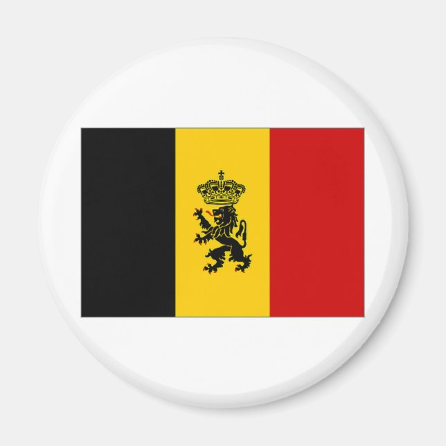 Imán Bandera de la firma del gobierno belga (Frente)