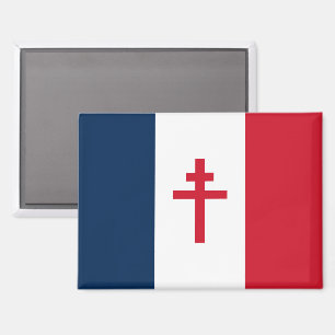 Imán Bandera de la Francia Libre
