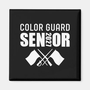 Imán Bandera de la Guardia de Color Senior 2027 Marchin
