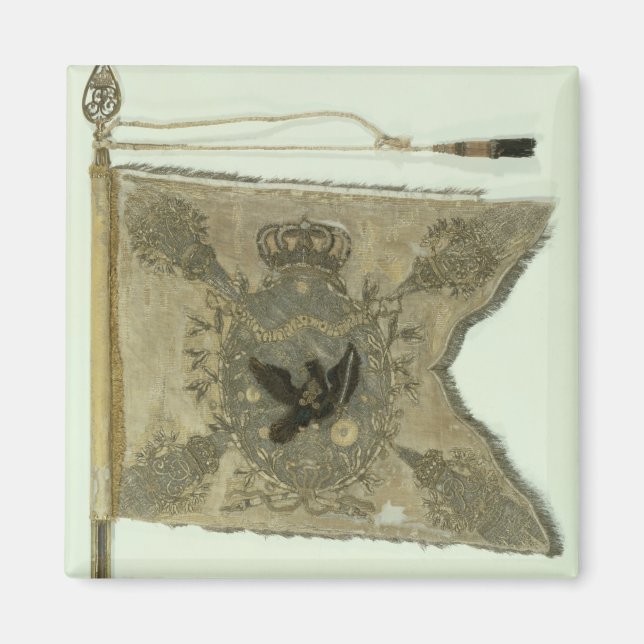 Imán Bandera de la Infantería Prusiana bajo Frederick (Frente)