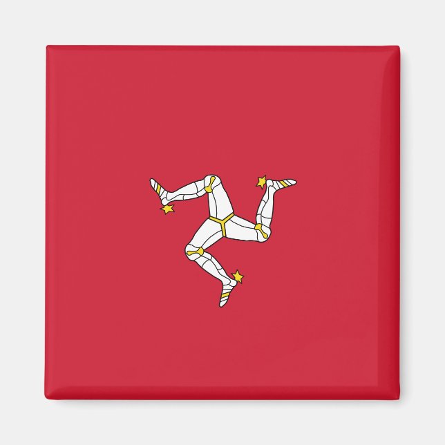 Imán Bandera de la Isla de Man (Frente)