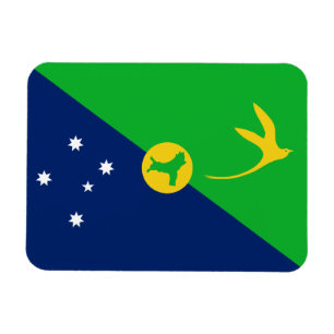 Imán Bandera de la Isla de Navidad