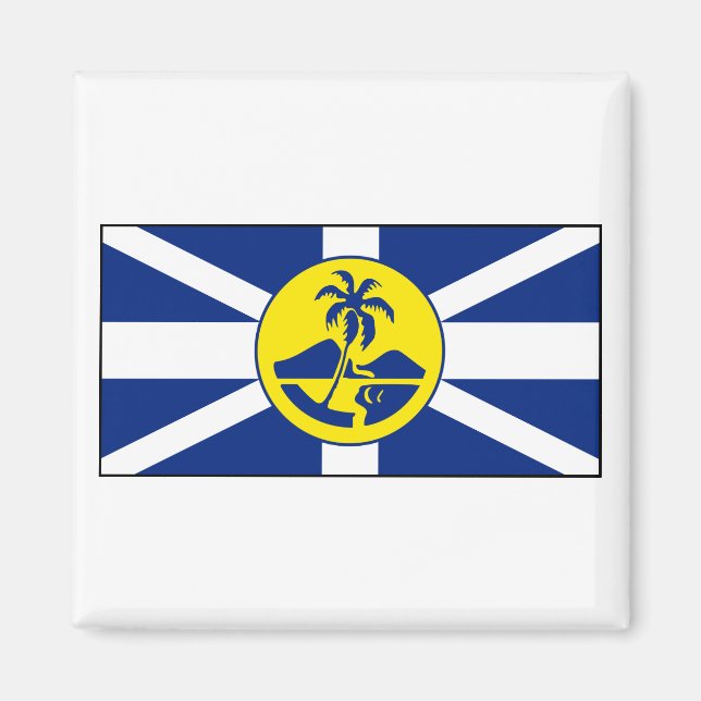 Imán Bandera de la isla Lord Howe (Frente)