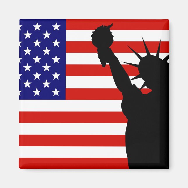 Imán Bandera de la libertad (Frente)