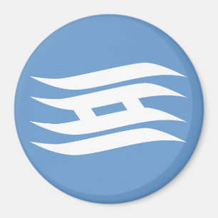 Imán Bandera de la prefectura de Hyogo, Japón