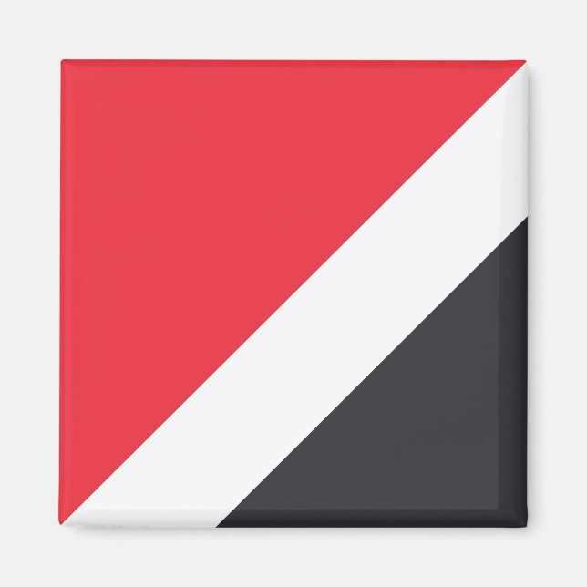 Imán Bandera de la Principado de Sealand (Frente)