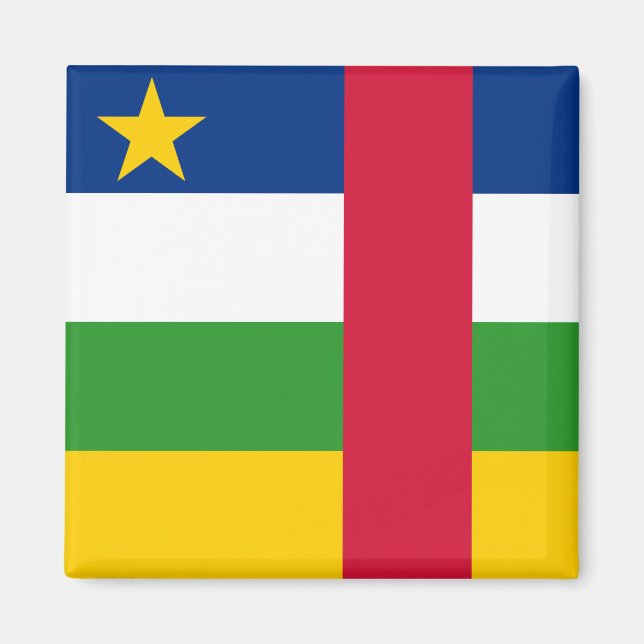 Imán Bandera de la República Centroafricana (Frente)