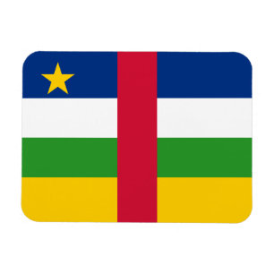 Imán Bandera de la República Centroafricana