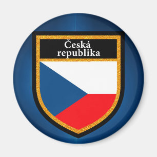 Imán Bandera de la República Checa