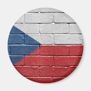 Imán Bandera de la República Checa