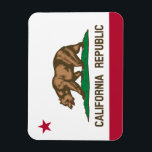 Imán Bandera de la República de California<br><div class="desc">Banderas de las naciones del mundo en alta resolución para que se exhiban con orgullo.</div>