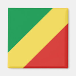 Imán Bandera de la República del Congo